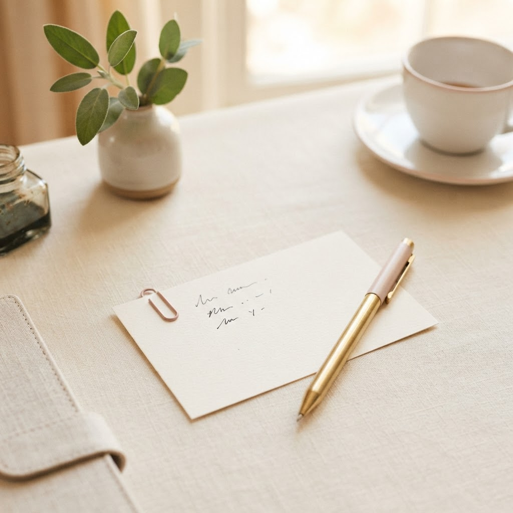 Prepare a useful appointment note